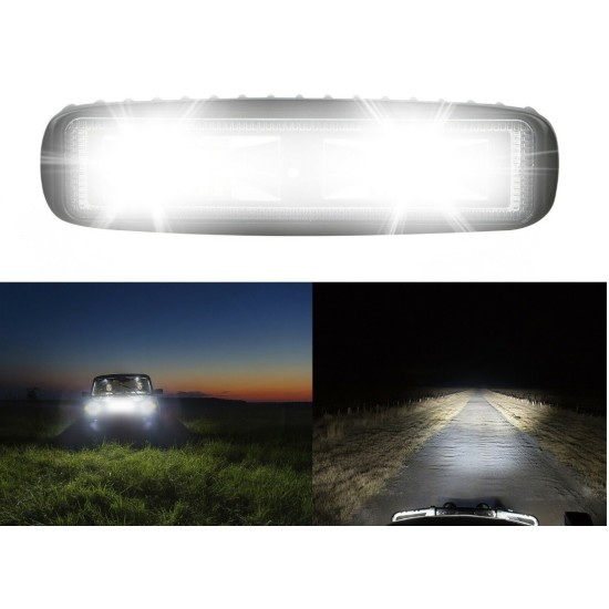 16 См 36W Мощен Лед Диоден Бар 12 Led Халоген Лампа Прожектор 12V 24V