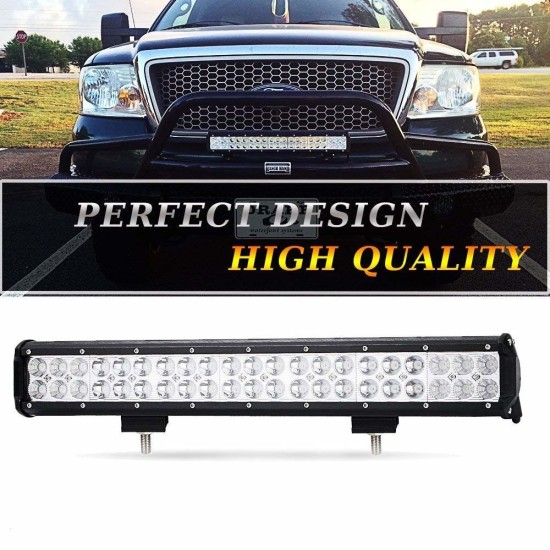 50 См Мощен LED бар с Комбинирана Combo светлина 126W 42 LED 12V 24V АТВ, Джип, 4х4, Offroad-LED барове%