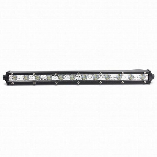 34 См Мощен LED бар с насочена Spot светлина 36W 12 LED 12V 24V АТВ, Джип, 4х4, Offroad, Камион