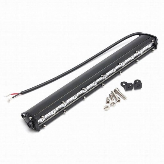 34 См Мощен LED бар с насочена Spot светлина 36W 12 LED 12V 24V АТВ, Джип, 4х4, Offroad, Камион-LED барове%
