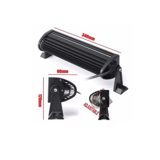 34 См 72W Мощен 4D 4Д Led Bar Лед Диоден Бар Прожектор 12V 24V 5040 Лумена