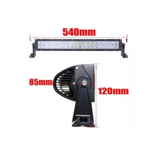 54 См 120W Мощен 4D 4Д Led Bar Лед Диоден Бар Прожектор 12V 24V 8040 Лумена-LED барове%