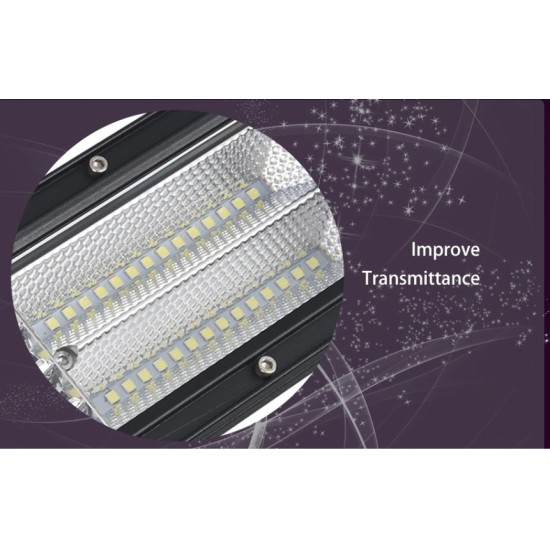 Извит 57 См 336W Мощен 7D 7Д Led Bar Лед Диоден Бар Прожектор 12V 24V-LED барове%