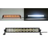 54 См Led Bar Лед Диоден Бар Прожектор Бяла и Оранжева, Жълта Светлина, Блиц, Флаш, CROSS DRL 120W 12V 24V-LED барове%