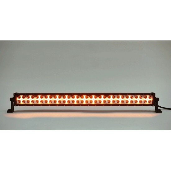 80 См Led Bar Лед Диоден Бар Прожектор Бяла и Оранжева, Жълта Светлина, Блиц, Флаш, CROSS DRL 180W 12V 24V-LED барове%