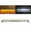 100 См Led Bar Лед Диоден Бар Прожектор Бяла и Оранжева, Жълта Светлина, Блиц, Флаш, CROSS DRL 240W 12V 24V-LED барове%