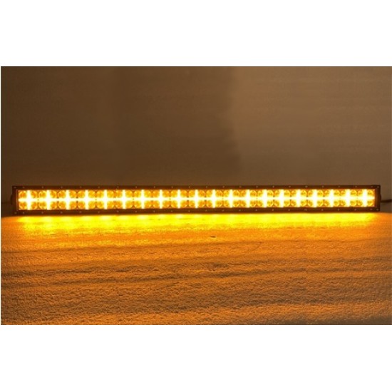 100 См Led Bar Лед Диоден Бар Прожектор Бяла и Оранжева, Жълта Светлина, Блиц, Флаш, CROSS DRL 240W 12V 24V-LED барове%