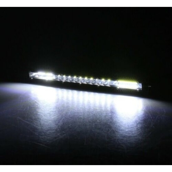 33 см LED Лед Диоден Бар , 4500 lm, 90W, Ултра Тънък, 12-24V, Комбинирана Combo - Flood и Spot Светлина-LED барове%