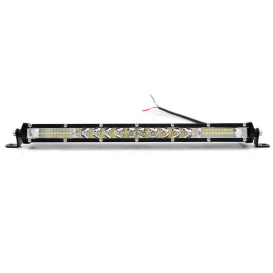 33 см LED Лед Диоден Бар , 4500 lm, 90W, Ултра Тънък, 12-24V, Комбинирана Combo - Flood и Spot Светлина-LED барове%