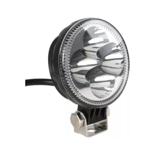 8.3 См 12W Led Лед Диоден Фар Прожектор Халоген Джип Мотор 4X4 12V 24V 720 Лумена