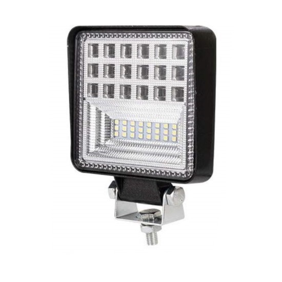 Супер Мощна 126W LED ЛЕД Диоден Фар Работна Лампа Прожектор Задна Светлина 2600 Лумена 12V / 24V