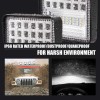 Супер Мощна 126W LED ЛЕД Диоден Фар Работна Лампа Прожектор Задна Светлина 2600 Лумена 12V / 24V-LED светлини / Фарове / Задни светлини%