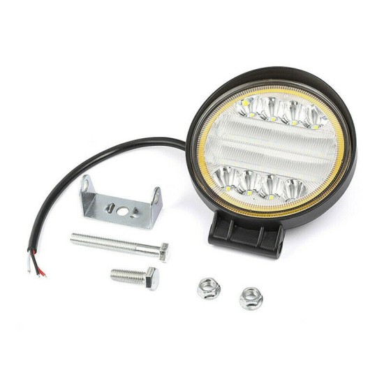 Мощна 72W LED ЛЕД Диоден Фар Работна Лампа Прожектор Задна Светлина 3000 Лумена 12V 24V-LED светлини / Фарове / Задни светлини%