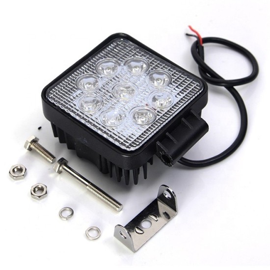 8 LED 24W Халоген Водоустойчива Светлина Работна Лампа 10-30V за Ролбар АТВ, Джип-LED светлини / Фарове / Задни светлини%
