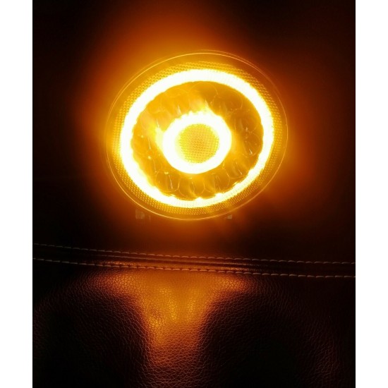 LED Лампа Халоген Фар, Бяла и Жълта Светлина, 40W, 4000lm, 12V - 24V, За Камион, Трактор, Земеделски, Селскостопански Машини-LED светлини / Фарове / Задни светлини%