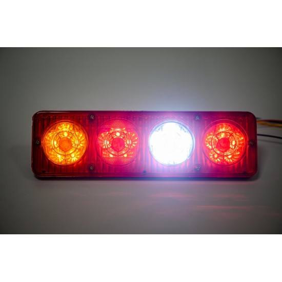 Комплект LED стопове мигач задна светлина 24V за камион, бус, ТИР, ремарке-Стопове за камиони и ремаркета%
