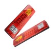 Комплект LED стопове, стоп светлина с мигач, задна светлина, 12v за камион бус ТИР, ремарке, каравана 29 x 8 cm-Стопове за камиони и ремаркета%