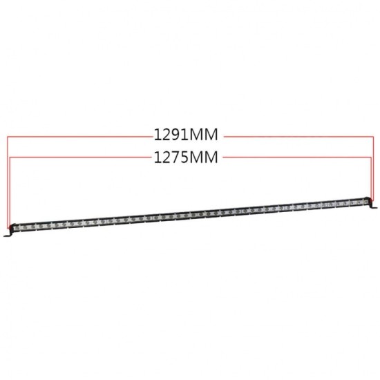 129см 144W Мощен Led Bar slim,  Лед Диоден Бар Прожектор 12-24V-LED барове%
