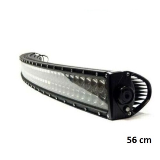 120W, 56cm Мощен Диоден ЛЕД БАР LED Bar Slim Tънък Извит 40 Led 12- 24V за Атв Джип 4х4 Offroad Камион Aвтомобил/56 cm x 5.5 cm