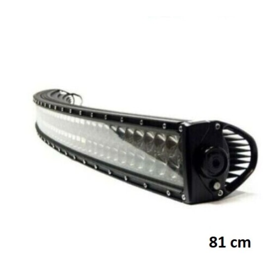 180W Мощен Диоден ЛЕД БАР LED Bar Slim Tънък Извит 60 Led 12- 24V за Атв Джип 4х4 Offroad Камион Aвтомобил/ 81 cm x 5.5 cm