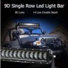 88.5 см. 9D Лед Led Bar Водоустойчив лед Бар, Удароустойчив, Лупи, OFF -ROAD LED BAR за Джип, Атв и др. 12V 24V  19200 LМ 240W-LED барове%