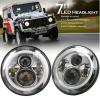 Led Лед Халоген, Фар за вграждане, за джип, за мотор, SUV / 12V IP67-Халогени%