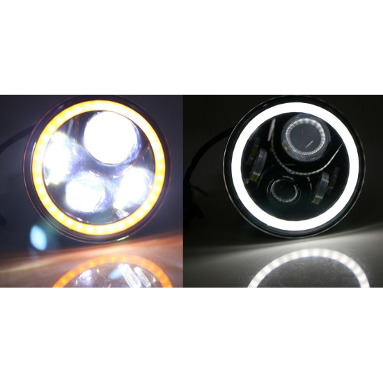 Led Лед Халоген, Фар за вграждане, за джип, за мотор, SUV / 12V IP67-Халогени%