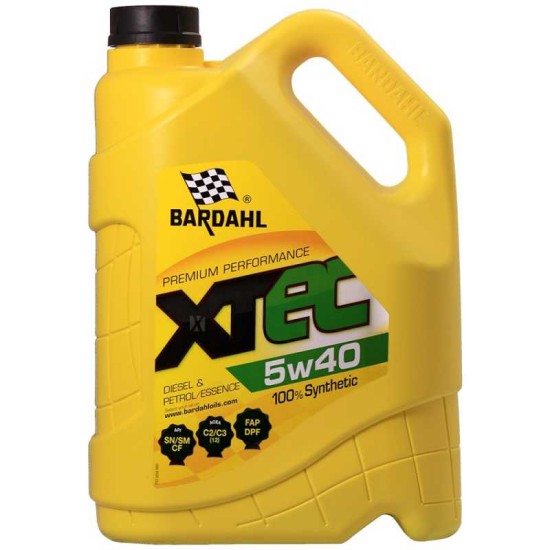 BARDAHL XTEC, 5W-40, 5L