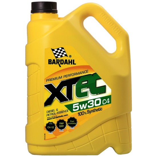 BARDAHL XTEC, 5W-30, C4, 5L.