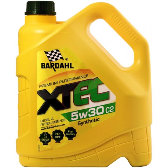 BARDAHL XTEC, 5W-30, C2, 4L.