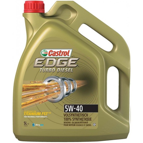 CASTROL EDGE TURBO DIESEL 5W-40 5L-Консумативи%