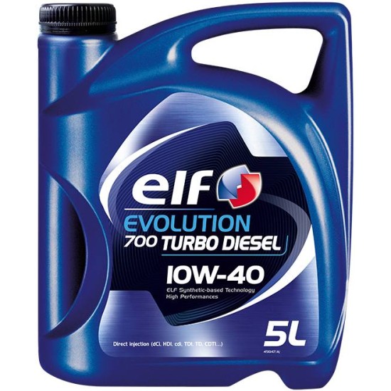 ELF EVOLUTION 700 TURBO DIESEL 10W-40 5L