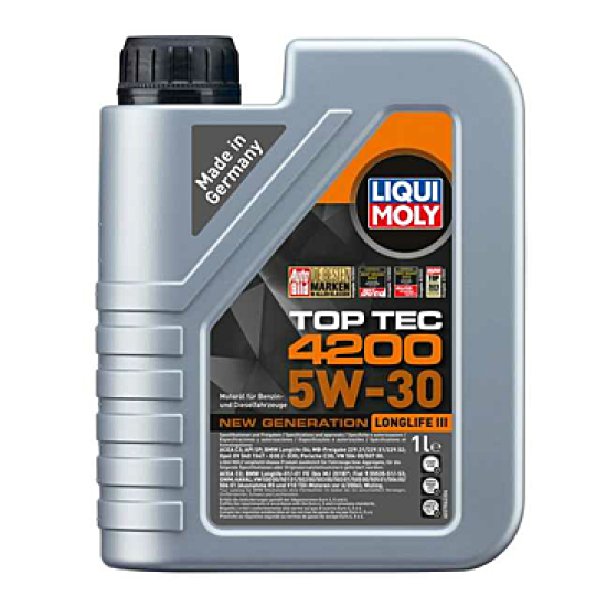 LIQUI MOLY TOP TEC 4200, LL 5W-30, 1L