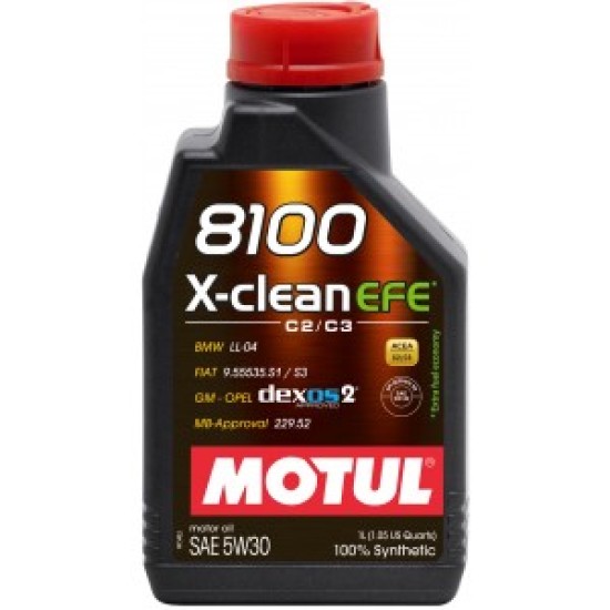 MOTUL 8100 X-CLEAN EFE 5W-30 1L