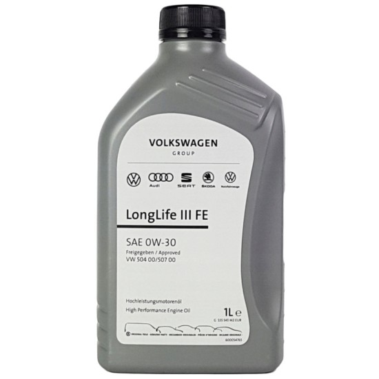 VOLKSWAGEN LONG LIFE III FE 0W-30 1L