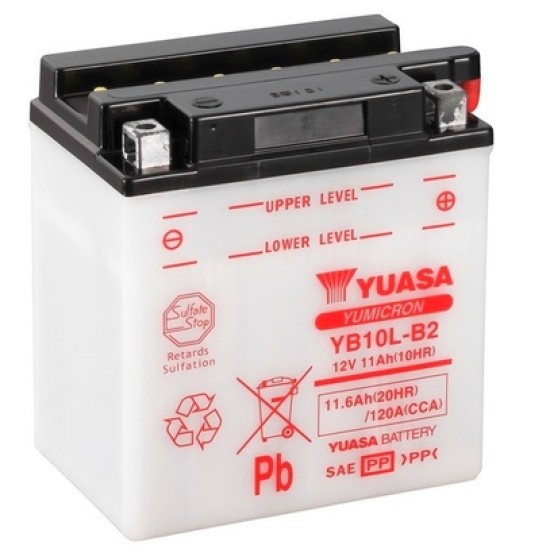 СТАРТОВ MOTO АКУМУЛАТОР YUASA YB10L-B2 
