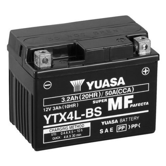 СТАРТОВ MOTO АКУМУЛАТОР YUASA YTX4L-BS(CP) 