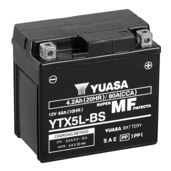 СТАРТОВ MOTO АКУМУЛАТОР YTX5L-BS 