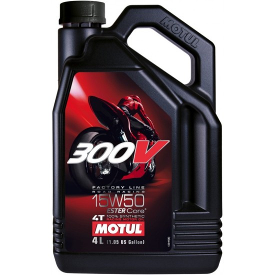MOTUL 300 V FL ROAD RAC 15W50 4L