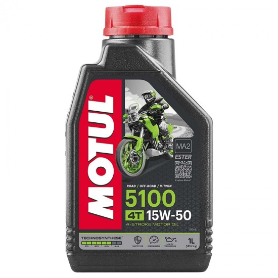 MOTUL 5100 ESTER 4T 15W50 1L