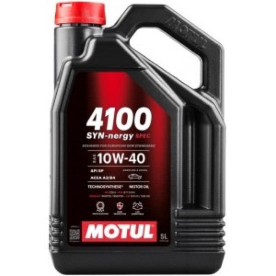 MOTUL 6100/4100 SYNERGIE+ 10W-40 5L