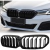 Двойни Бъбреци Решетки За BMW 5 SERIES G30 G31 LCI БМВ 5-та Серия Facelift BMW G30 G31 G38 2020г.-2023г. Черен Гланц Лак-Решетки за автомобили%