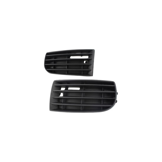 Комплект OEM решетки за предна броня на Volkswagen Golf 5 Голф 5 2003-2009 без отвор за халогени - лява и дясна
