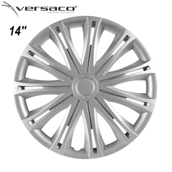 Комплект тасове Versaco Spark Silver 14"