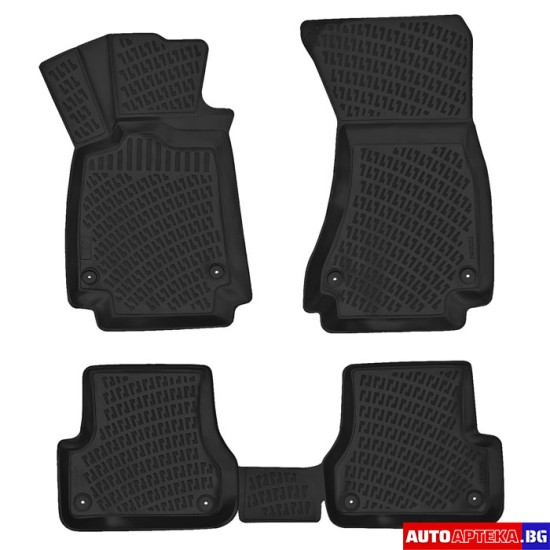 Гумени стелки RizLine, за Audi A6, 12-18