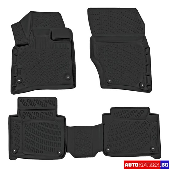 Гумени стелки RizLine, за Audi Q7, 05-15