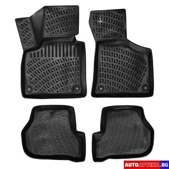 Гумени стелки RizLine, за Audi A3, 2006- 2013