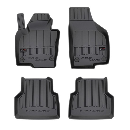 3D Гумени стелки Frogum Proline, За Vw tiguan, (2007-2016) 