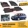Гумени Стелки Sahler  DACIA SANDERO / 2008-2012-Стелки%