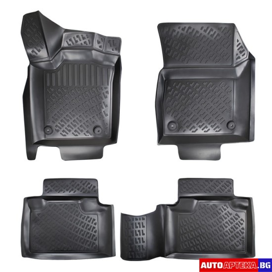 Гумени стелки RizLine за Jeep Grand Cheeroke, 2011-